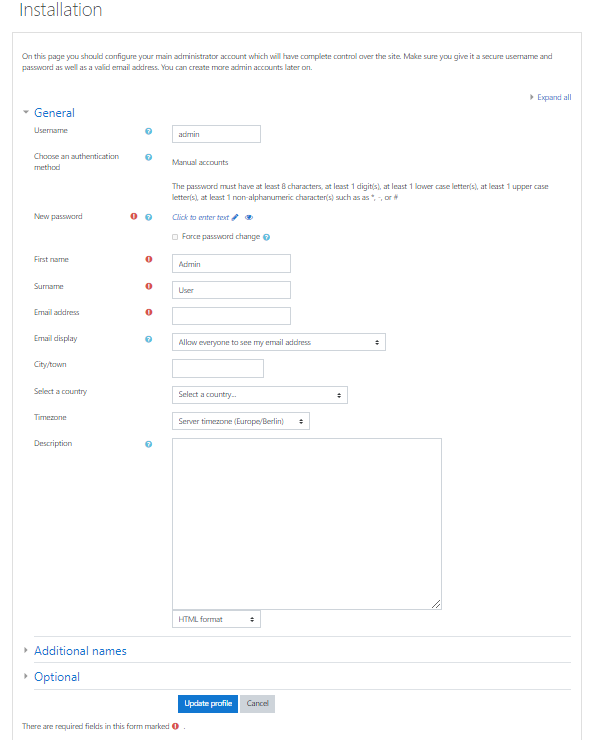 Administrator Account Definition