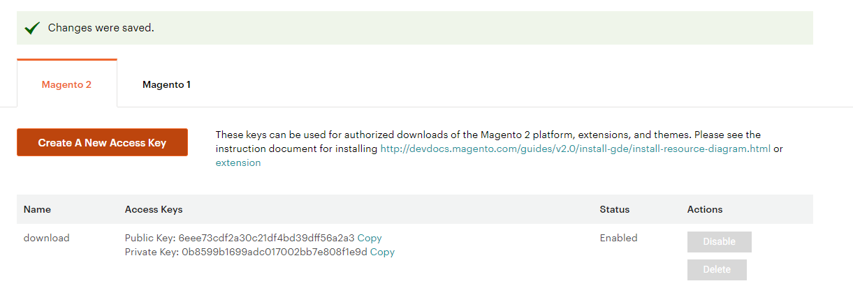 Configuration of Magento